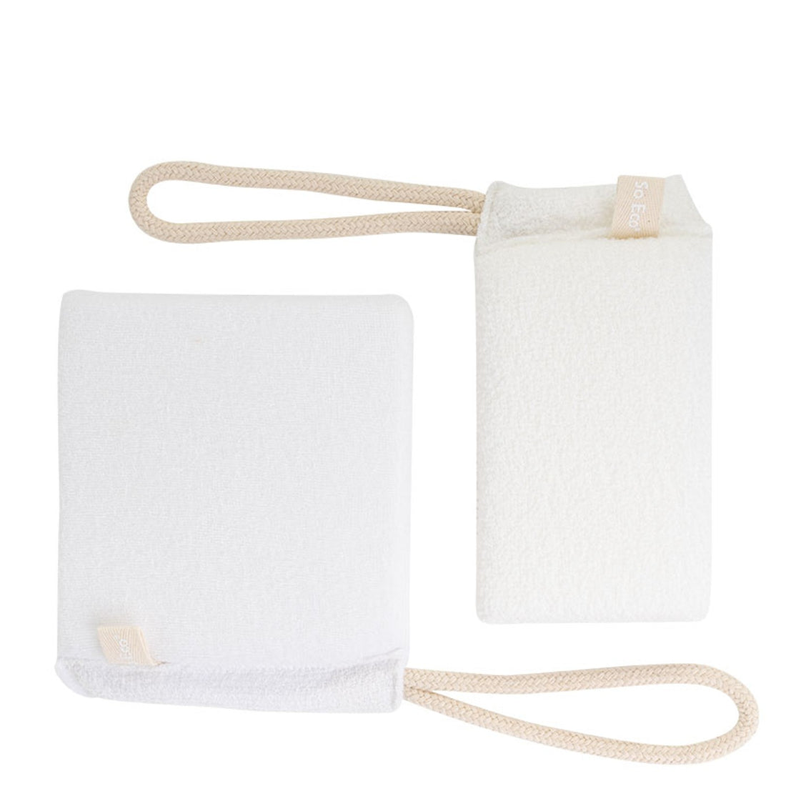 So Eco Exfoliating Bath Sponges  2 Pack