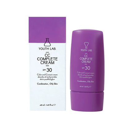 Youth Lab CC Complete Cream Spf 30 Oily Skin 40ml