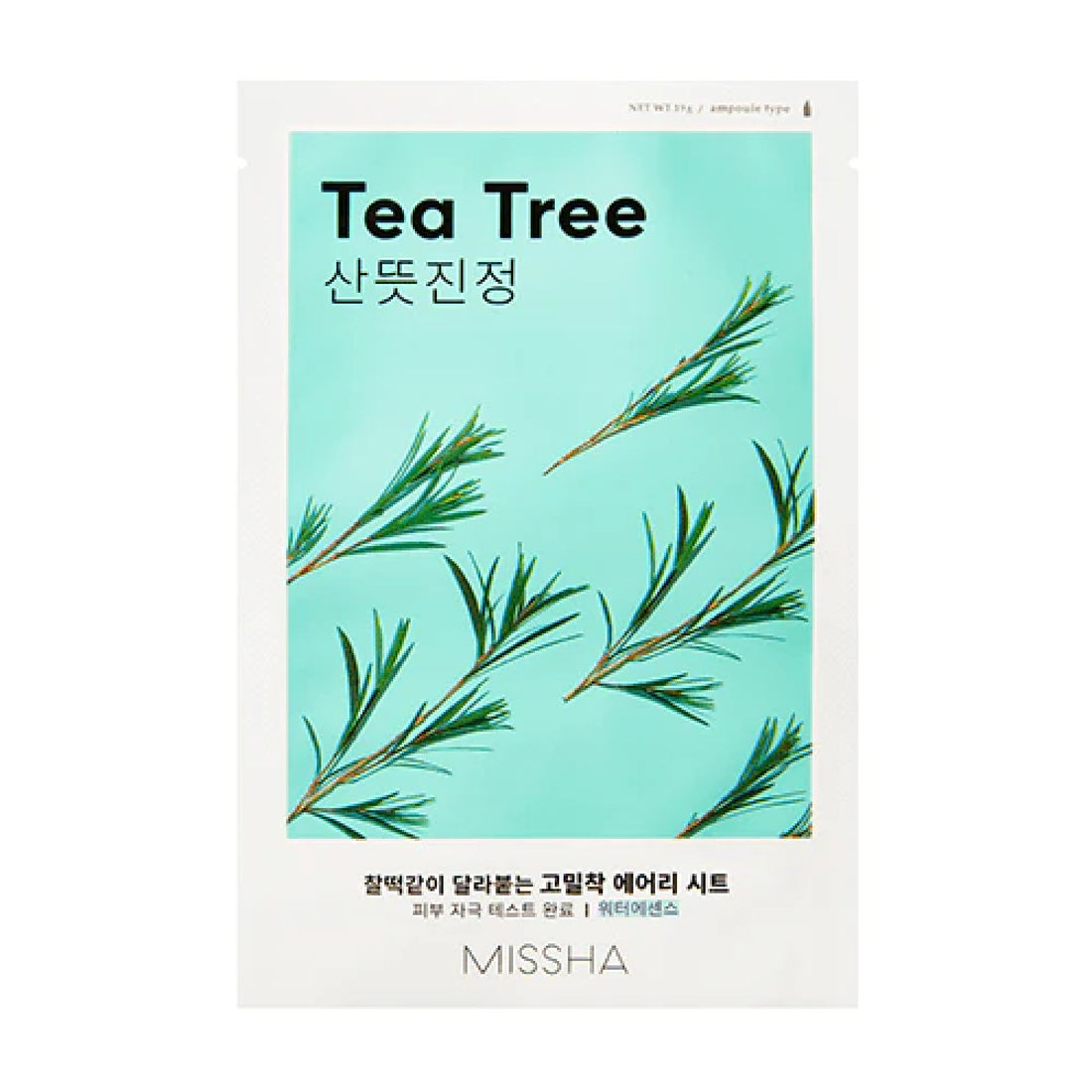MISSHA Airy Fit Sheet Mask (Tea Tree) (0.19g)