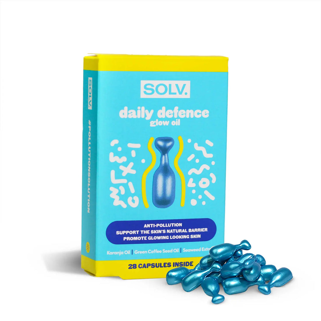 Solv. Daily Defence Glow Oil - 28 kapsula
