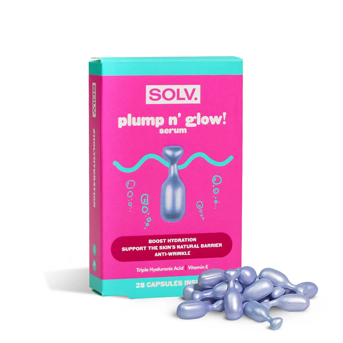 Solv. Plump N’ Glow ! Serum - 28 kapsula