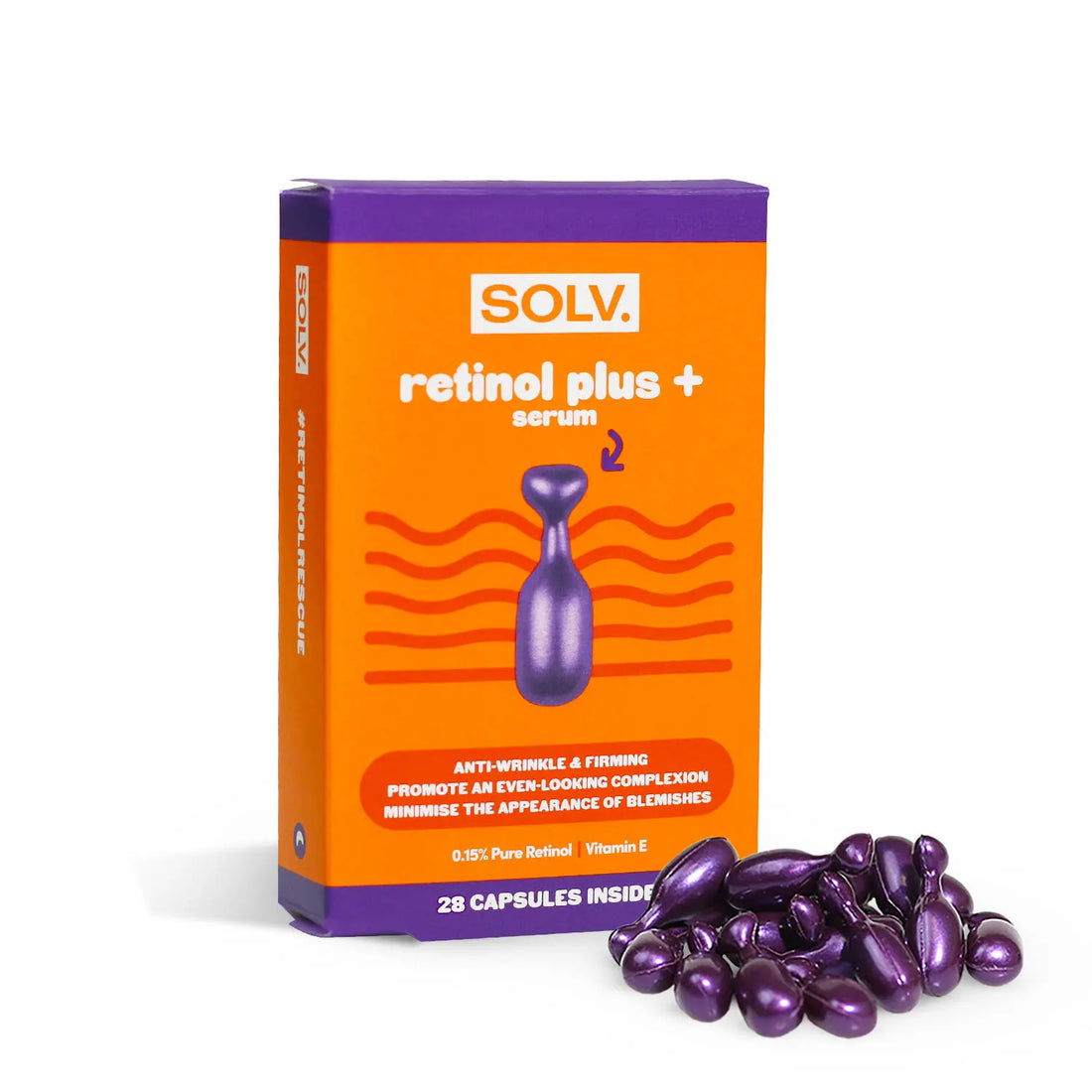 Solv. Retinol Plus+ Serum - 28 kapsula