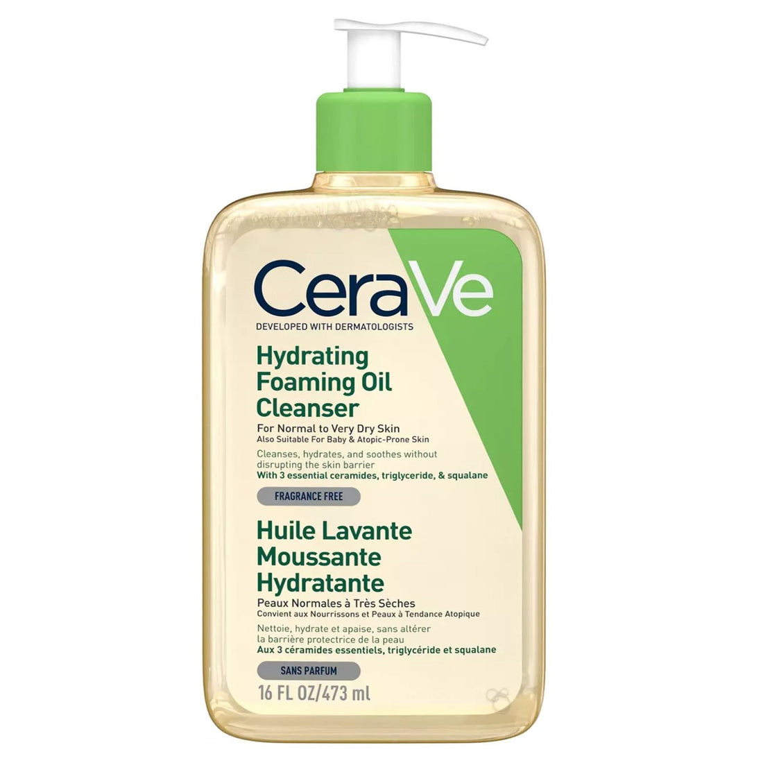CeraVe Hydrating Foaming Oil Cleanser