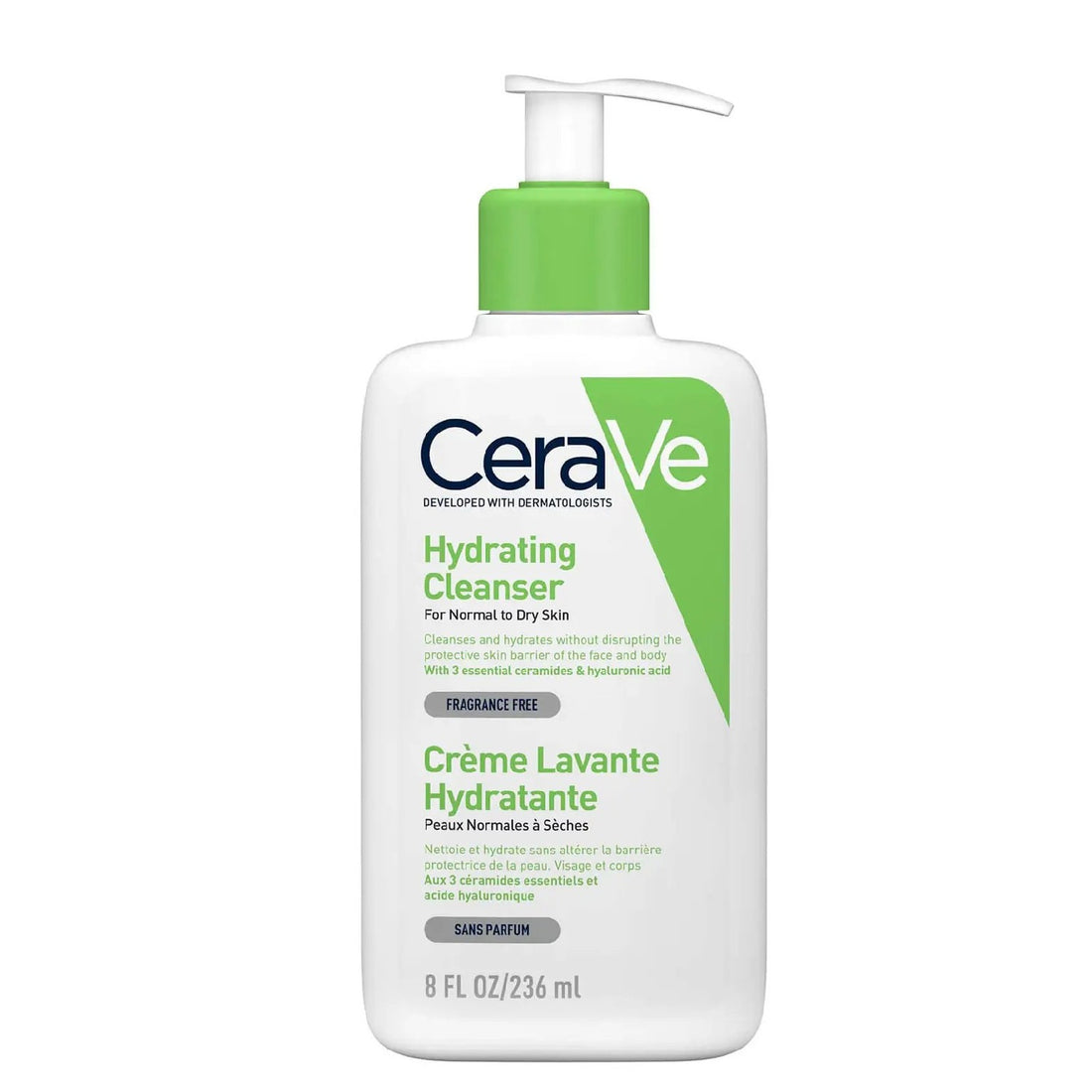 CeraVe Hydrating Cleanser With Hyaluronic Acid For Normal To Dry Skin